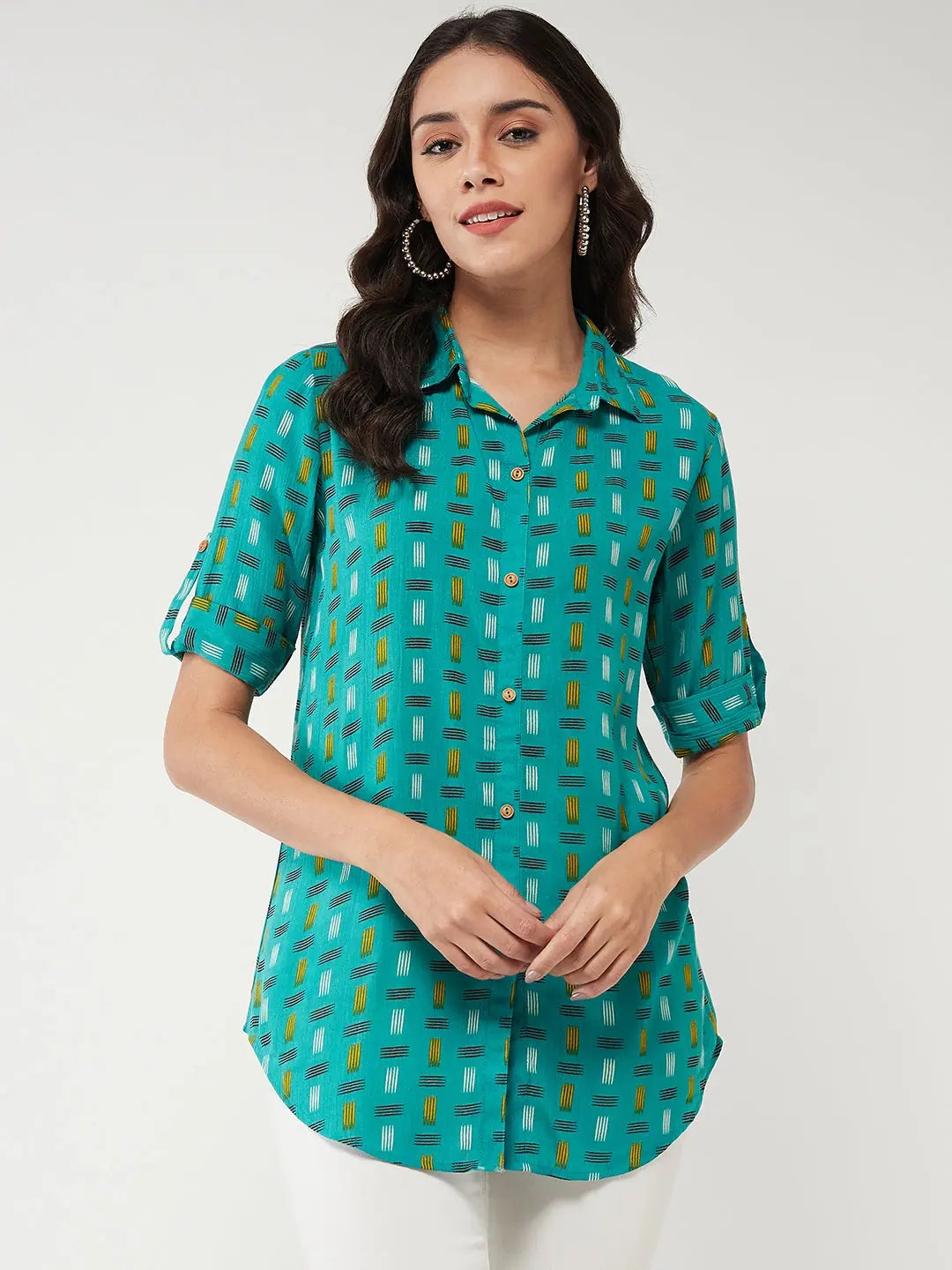 Printed Lounge Shirt TopSequined Shirts