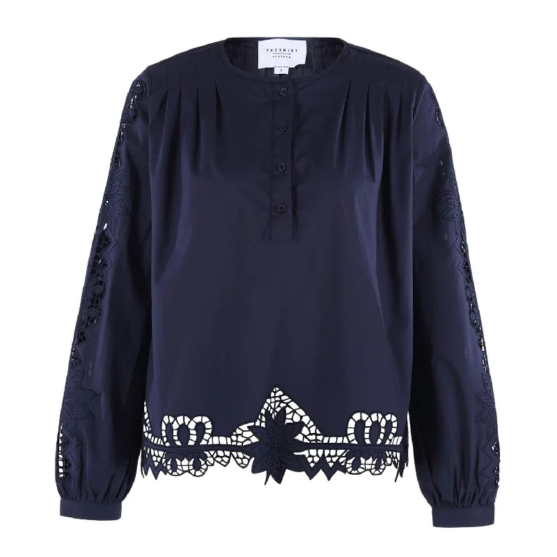 Women Samara Shirt In NavyFormal Shirts