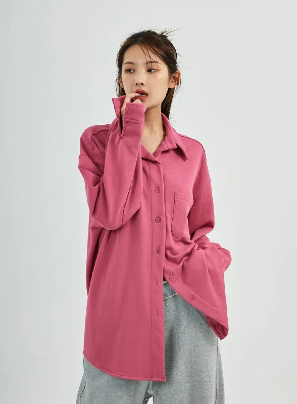 Ofelia Loose Fit Cotton Shirt CS23Oversized Shirts