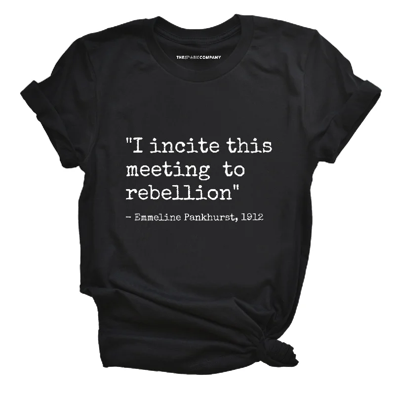 Cycling T-ShirtsI Incite This Meeting To Rebellion Feminist T-Shirt