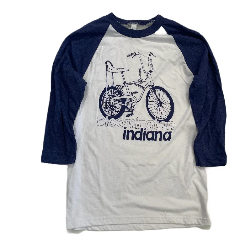 Zippered T-ShirtsBloomington Indiana Stingray Bicycle Baseball T-Shirt