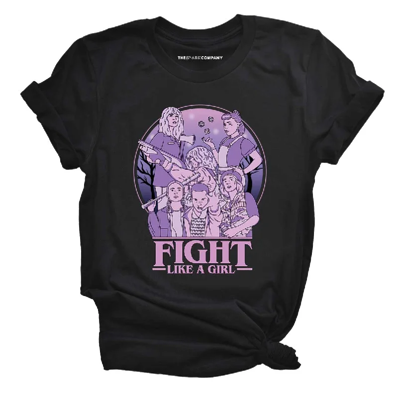 Hemp T-ShirtsFight Like A Girl Feminist T-Shirt