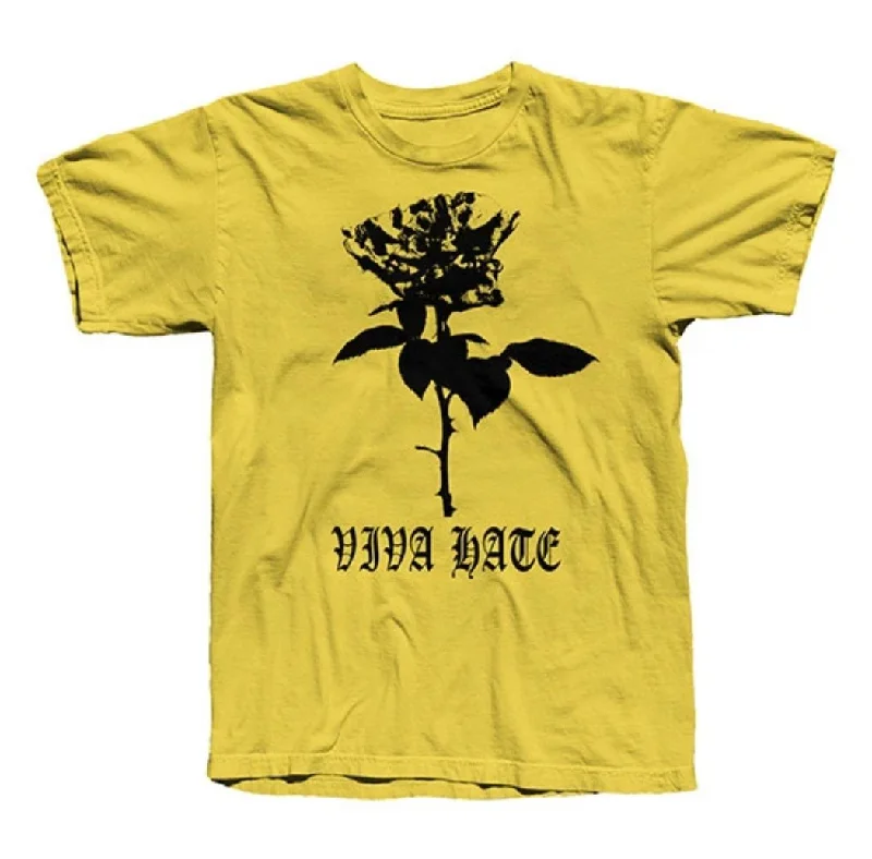 Sequined T-ShirtsViva Hate Yellow T-Shirt