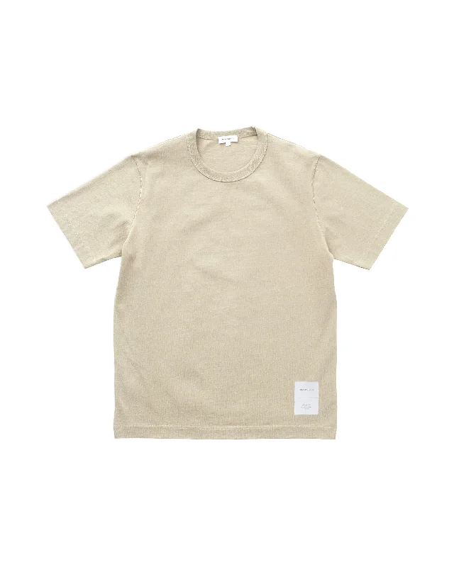 Longline T-ShirtsHolger Relaxed Organic Heavy Tab T-shirt - Sand