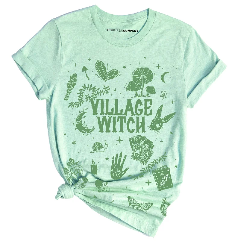 Hemp T-ShirtsVillage Witch Feminist T-Shirt