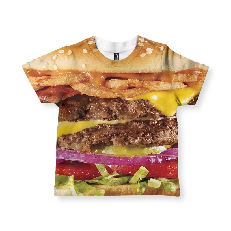 Tie-Dye T-ShirtsCheeseburger Kid's T-Shirt