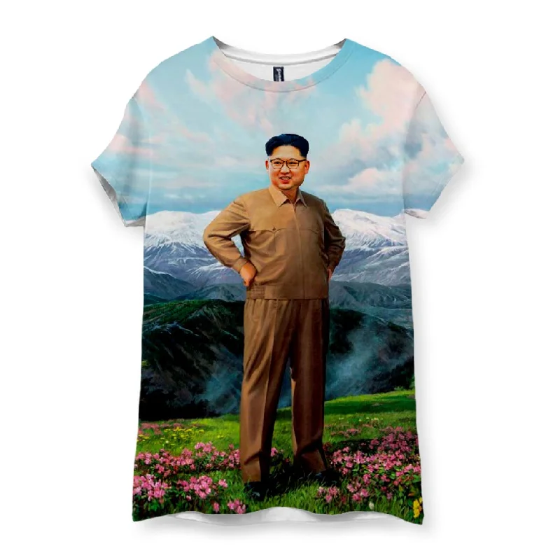 Cultural T-ShirtsGlorious Kim Jong Un Women's T-Shirt