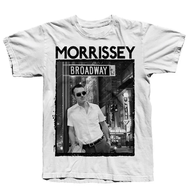 Hunting T-ShirtsBroadway Street Sign White T-Shirt