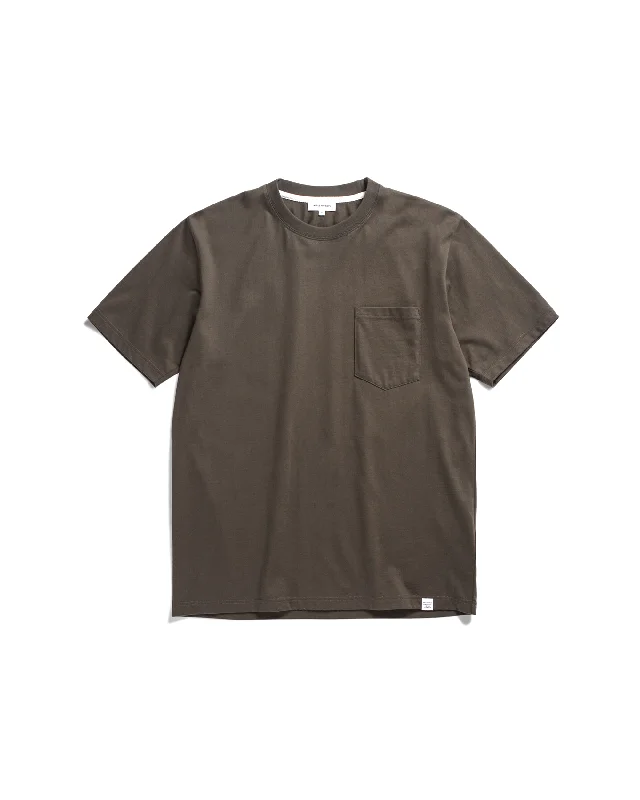 Tasseled T-ShirtsJohannes Organic Pocket T-shirt - Beech Green