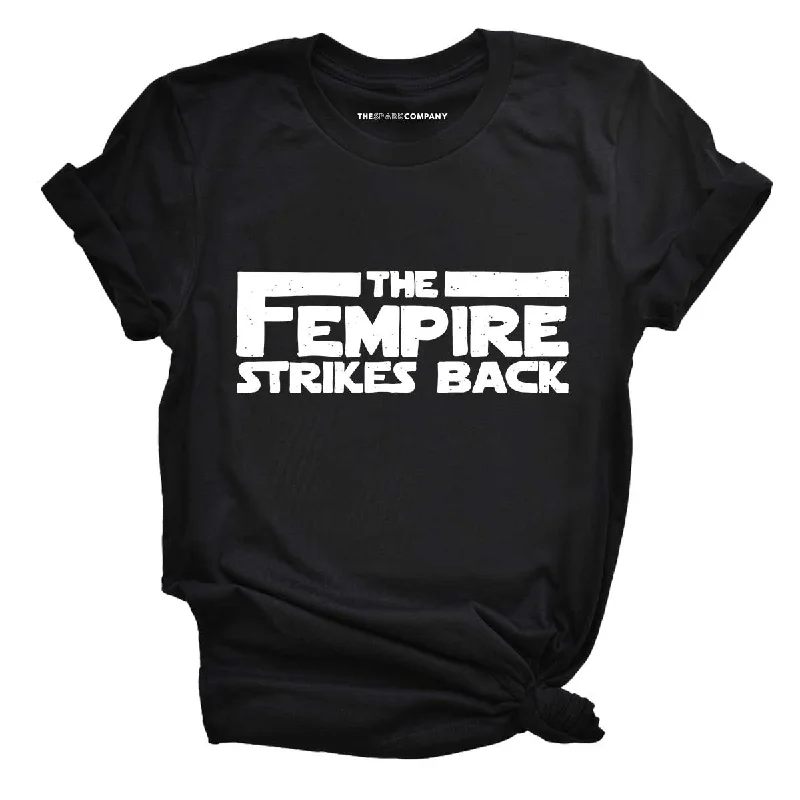 Printed T-ShirtsThe Fempire Strikes Back Feminist T-Shirt