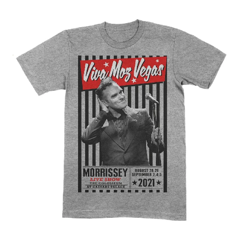 Off-Shoulder T-ShirtsViva Moz Vegas T-Shirt Sport Grey