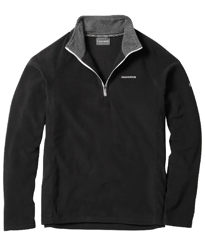 BlazersBlack - Selby half-zip microfleece