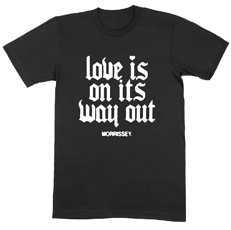 Logo T-ShirtsLove Is On The Way Black T-Shirt