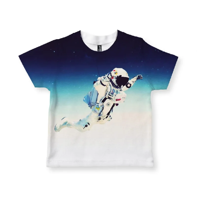 Distressed T-ShirtsFalling Astronaut Kid's T-Shirt