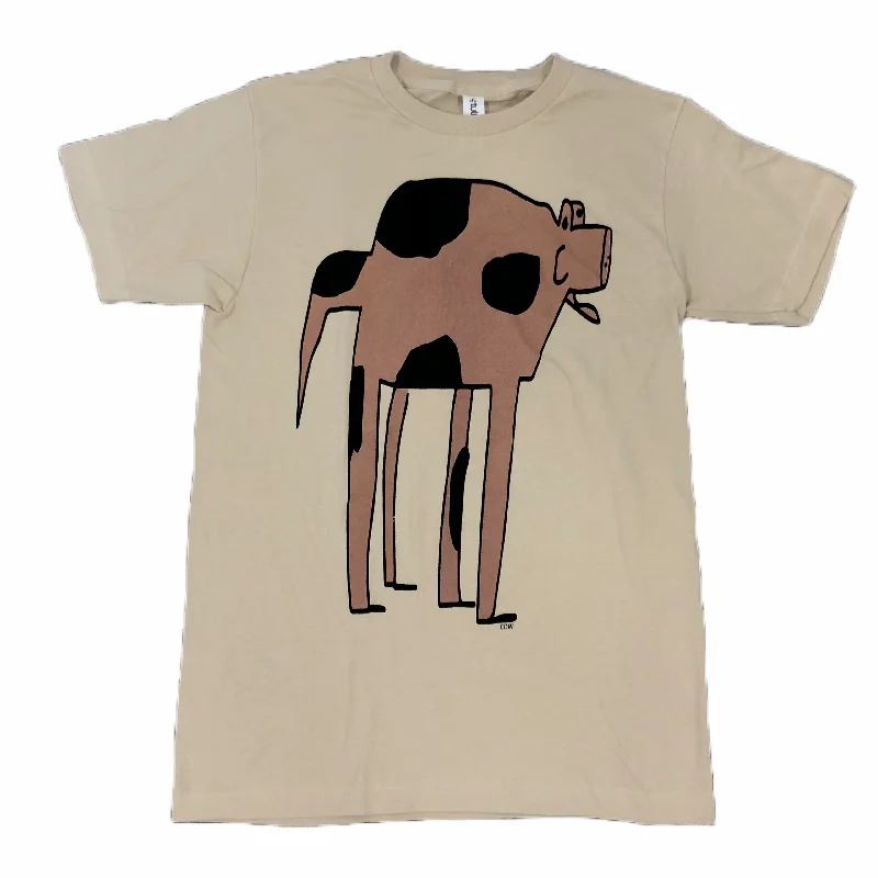 Statement T-ShirtsCow T-Shirt - Brown Cow