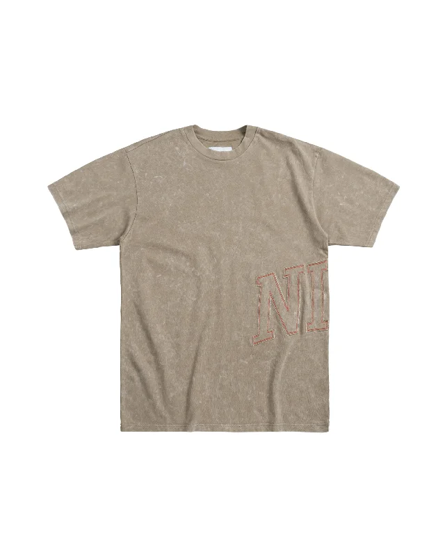 Sleep T-ShirtsNRG Fadeaway T-shirt - Khaki / University Red