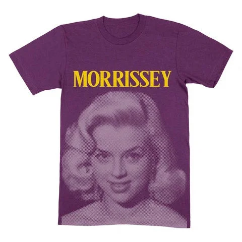 Linen T-ShirtsPURPLE DIANA DORS HALFTONE T-SHIRT