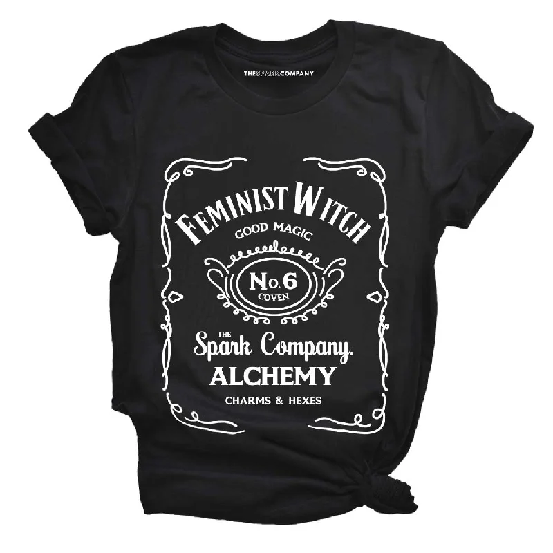 Cotton T-ShirtsFeminist Witch No.6 Feminist T-Shirt