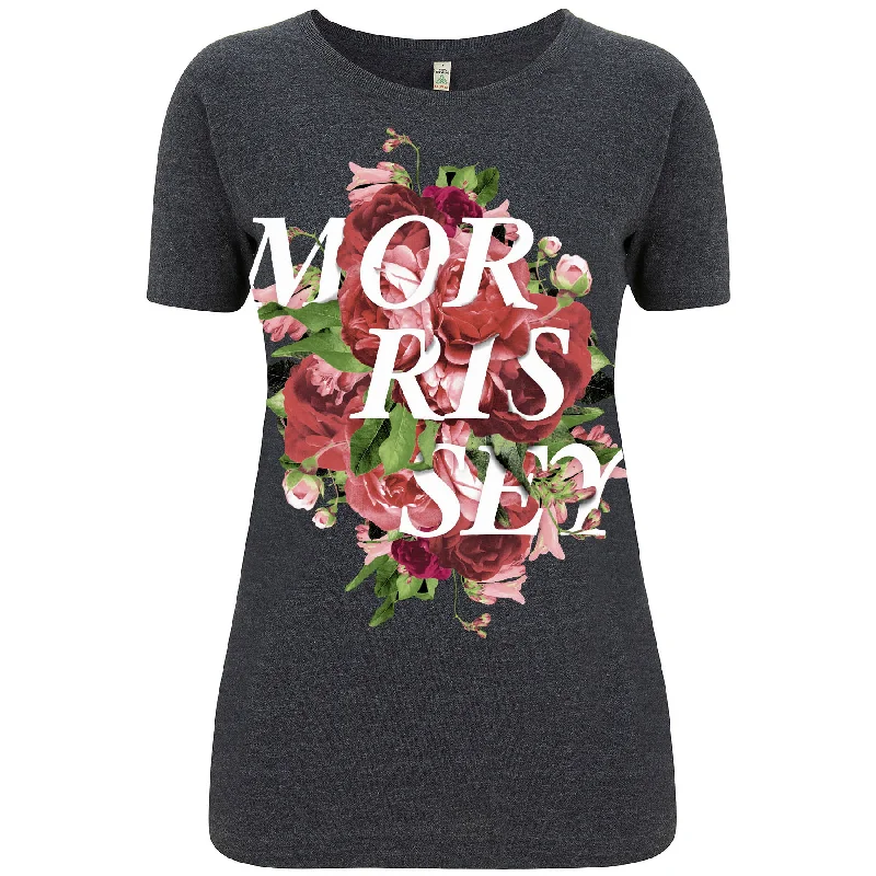 Relaxed Fit T-ShirtsROSES MELANGE BLACK LADIES T SHIRT