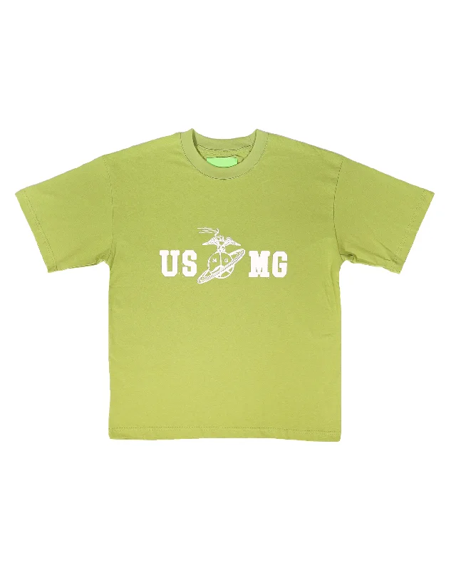 Blended Fabric T-ShirtsUSMG T-shirt - Olive