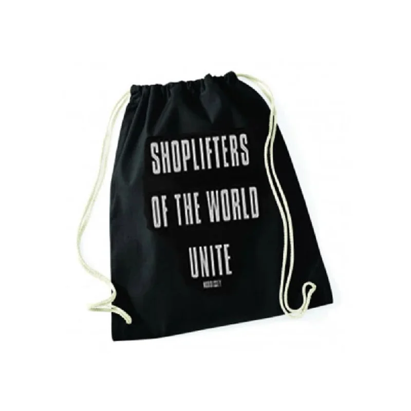 Statement T-ShirtsSHOPLIFTERS GYM SACK BLACK