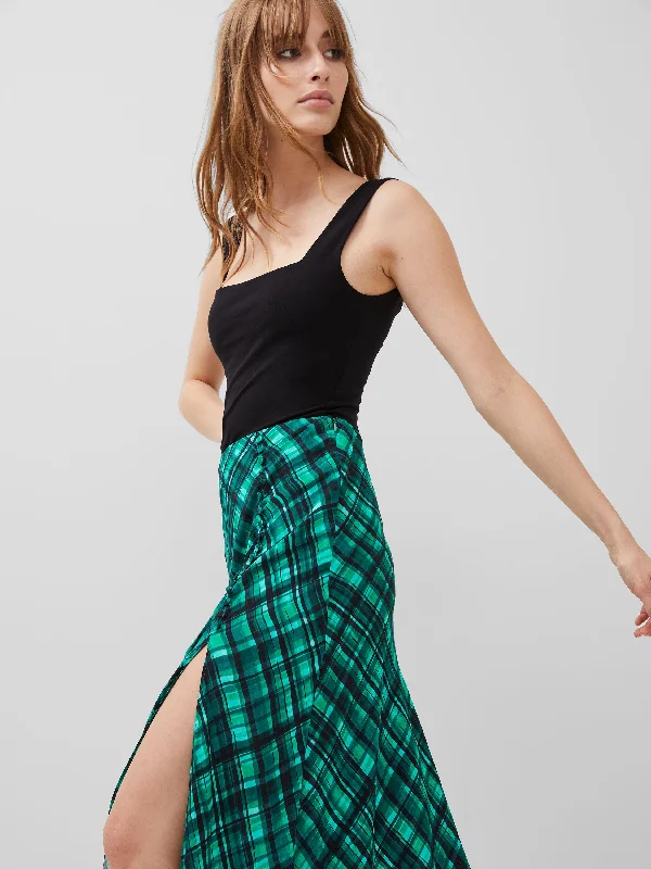 Dani Eco Check Delphine Midi SkirtCulotte Skirt