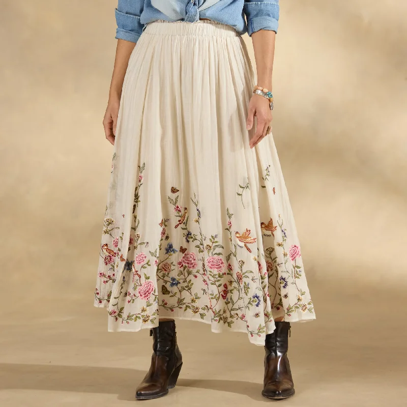 Romance Garden Skirt, PetitePrinted Skirt