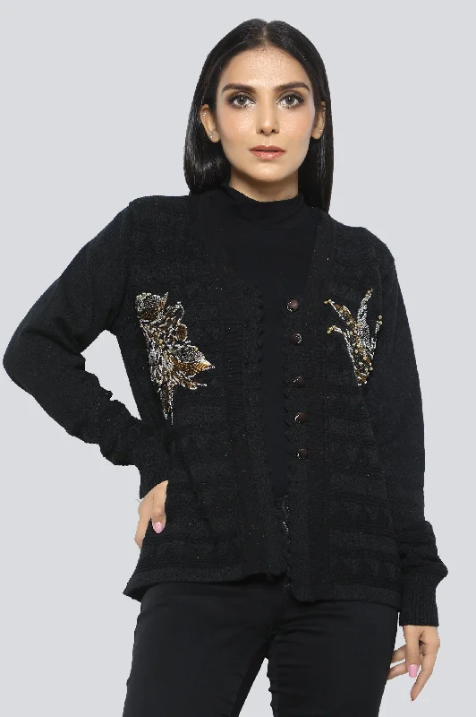 Graphic Knit TopsWomen's Sweater