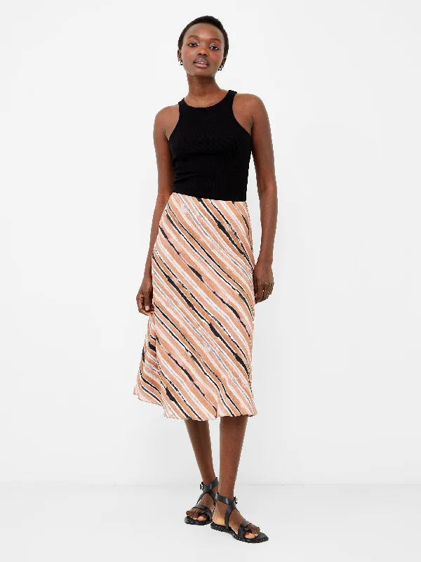 Gaia Flavia Textured SkirtProm Skirt