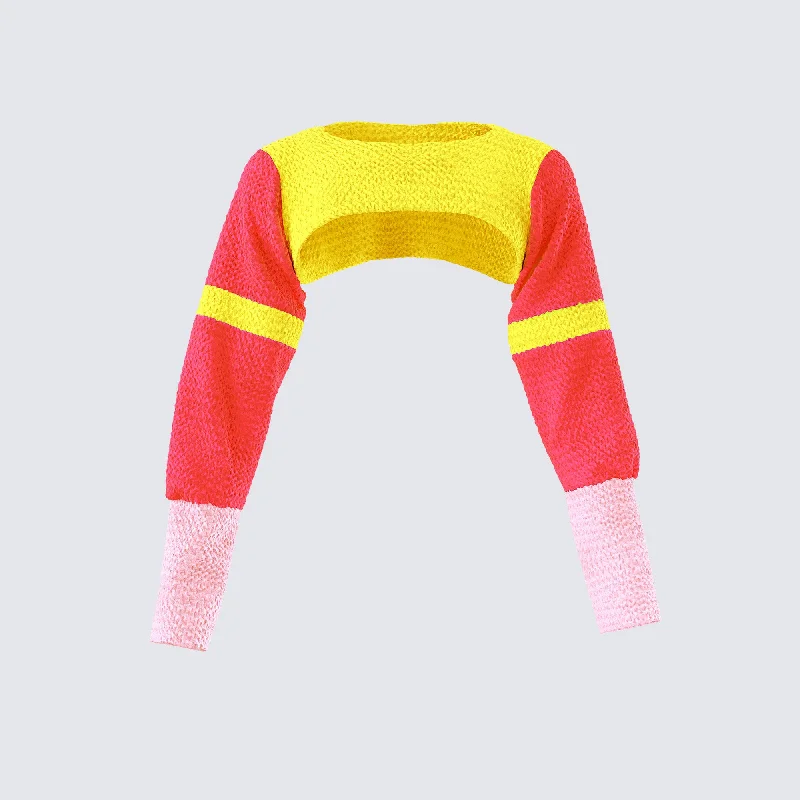 Layered Knit TopsRonnie Colorblock Sweater