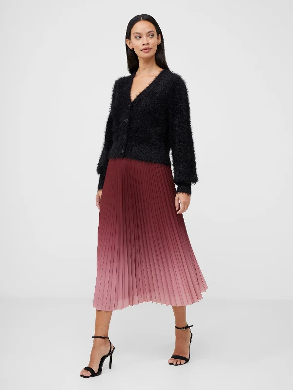 Sunburst Crepe Pleat Midi SkirtMidi Skirt