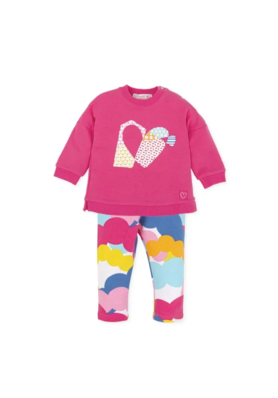 Hiking Knit TopsAgatha Ruiz De La Prada Sweater and Legging Set, Pink Multi