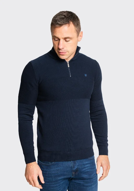 Tasseled Knit TopsXV Kings by Tommy Bowe Starfire Half Zip Sweater, Admiral