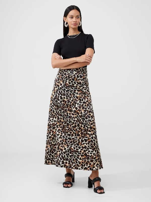 Leopard Midaxi SkirtWrap Skirt