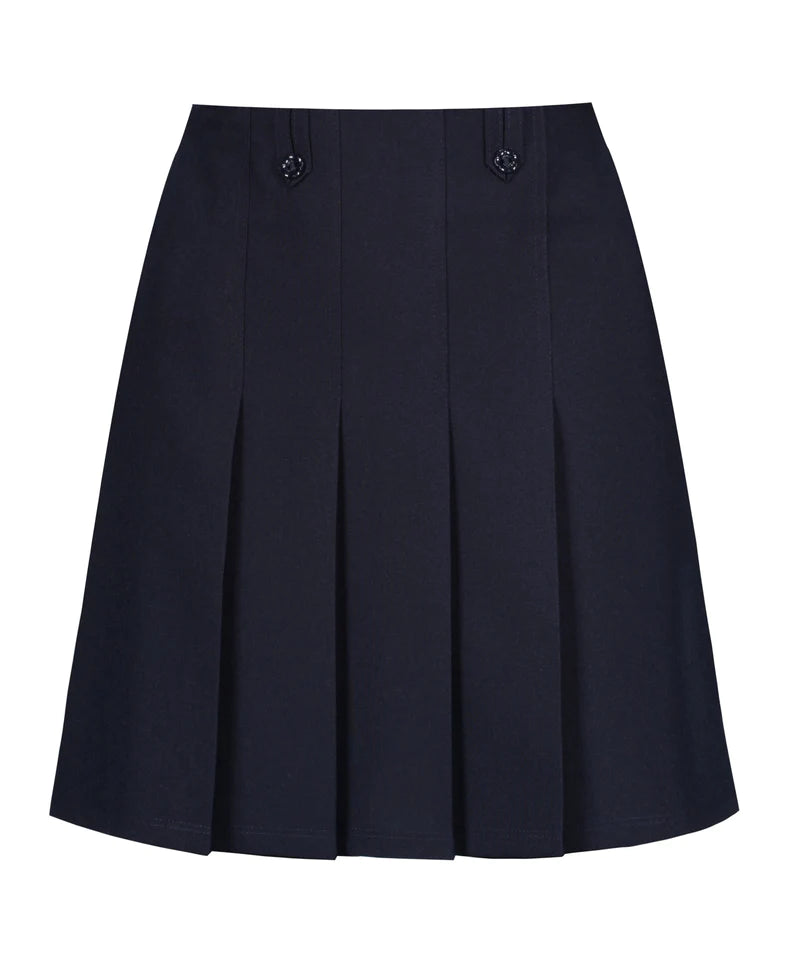 Winterbottom's Navy Flower Button SkirtFloral Skirt