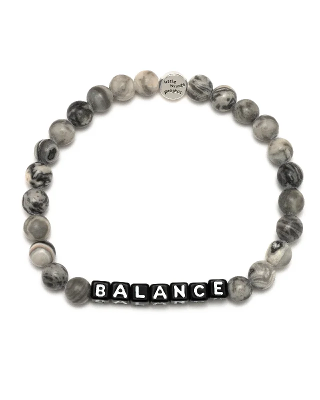 Floral BraLittle Words Project Balance Bracelet Men's