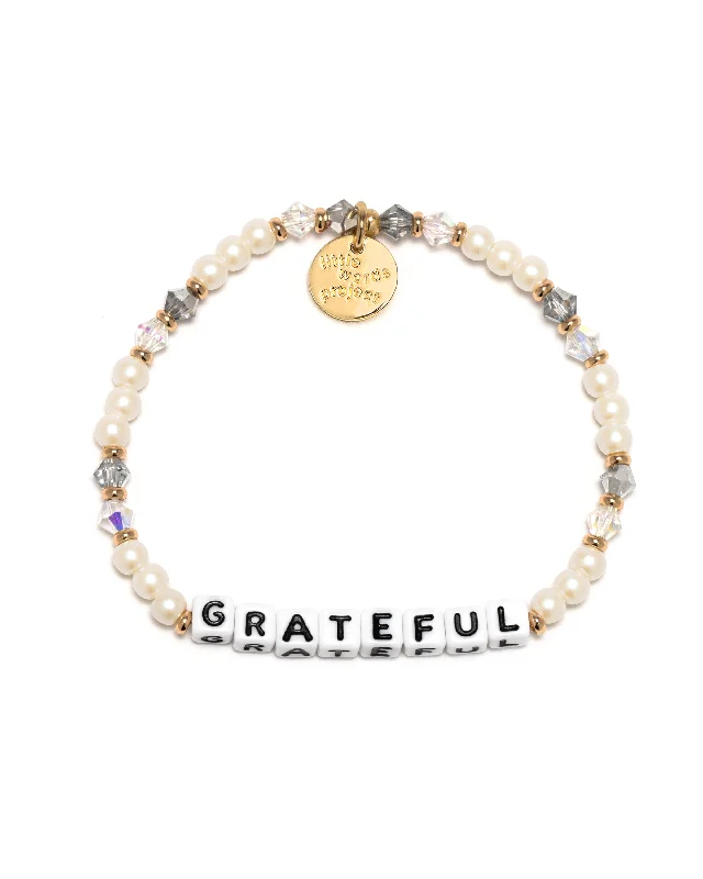 Peek-a-boo BraLittle Words Project Grateful Bracelet