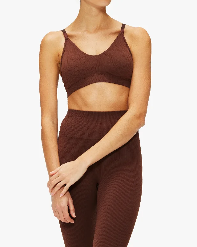 Velvet BraSaisei Ribbed Plunge Bralette