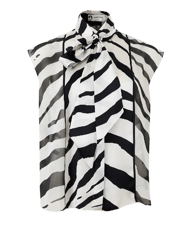 Balconette BraZebra Print Top