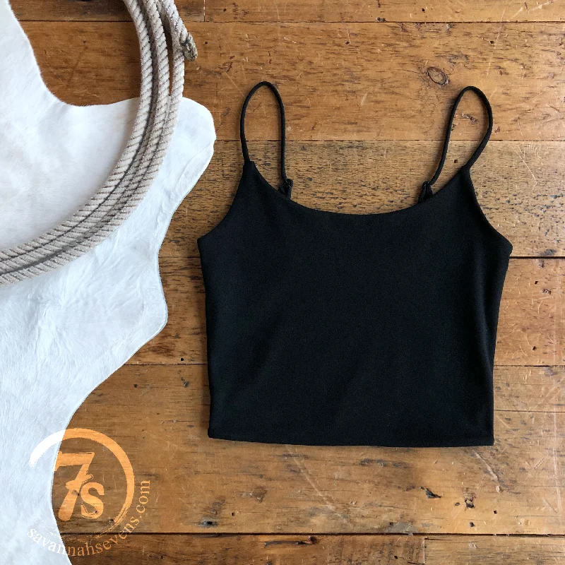 Peephole BraQuinn Bralette {Black}