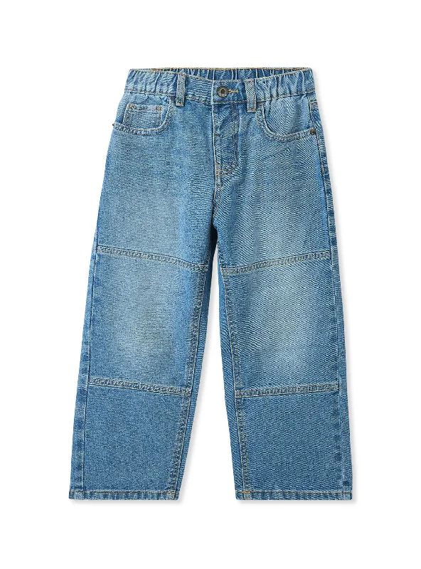 Infant boy's Long pants jeansFleece-lined Pants