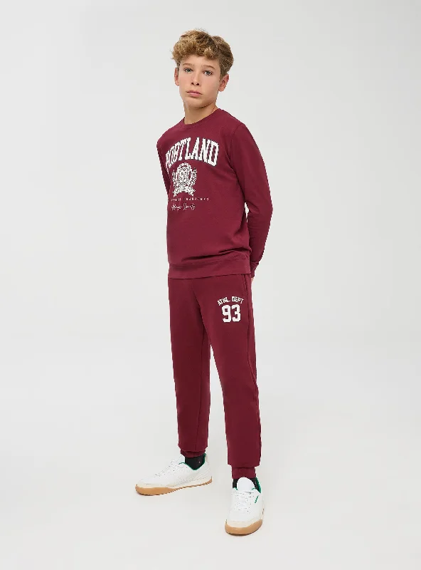 Kids Boys Full-length gym pantsCorduroy Pants