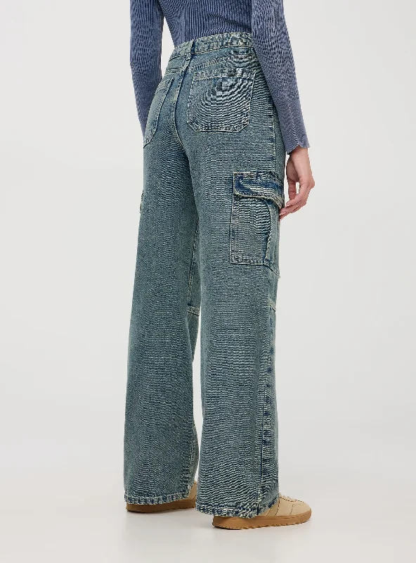 Woman's Long pants jeansReflective Pants