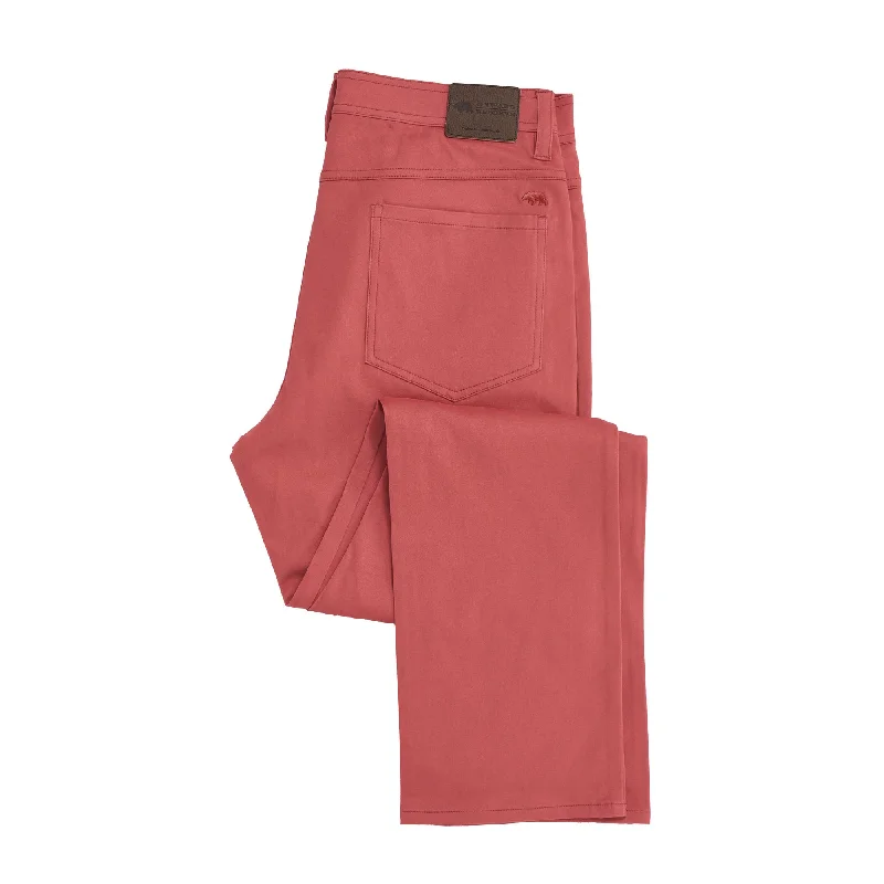 Classic Five Pocket Pant - Baked AppleHigh-waisted