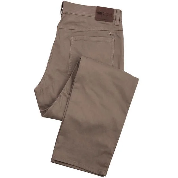 Flex Five Pocket Stretch Pant WalnutZip-off Pants