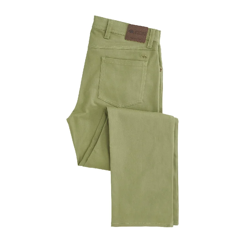 Classic Five Pocket Pant Oil GreenBootcut