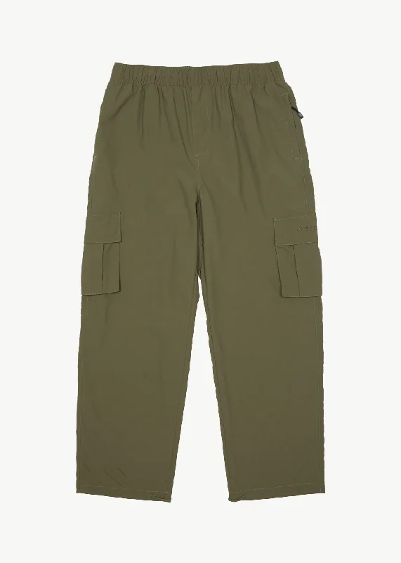 AFENDS Mens Badlands - Cargo Pants - MilitaryBermuda Shorts