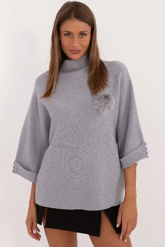 Jumper model 200338 Factory PriceKnitted Long Sleeve