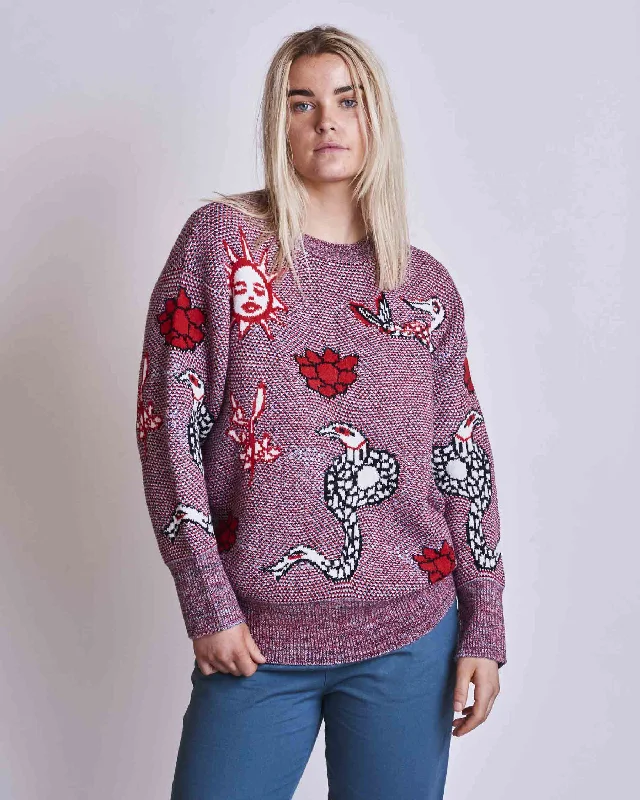 Kip&Co X Mirka Wicked But Virtuous Knitted SweaterKnitted Crop