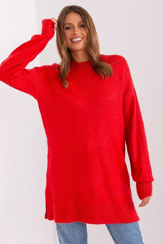 Long jumper model 189728 Factory PriceKnitted Turtleneck